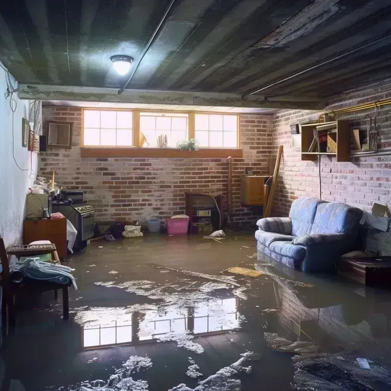 Flooded Basement Cleanup in Westford, MA